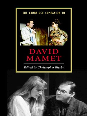 cover image of The Cambridge Companion to David Mamet